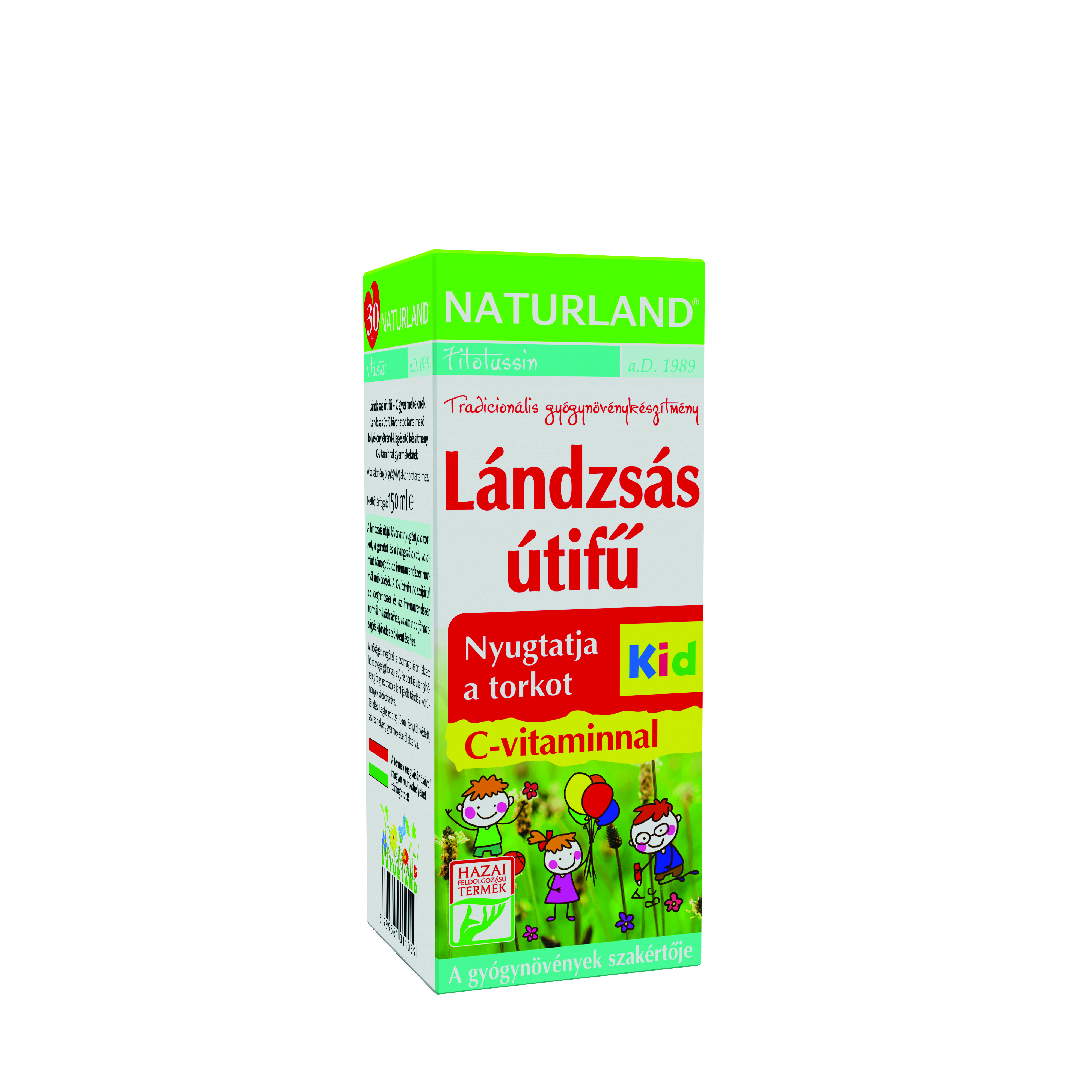 NL Lándzsás útifű + C-vitamin gyerek 150ml